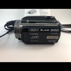 JVC EVERIO GZ-HD10U HD X.V.Color 1920x1080 60p HDD 40GB Micro SD